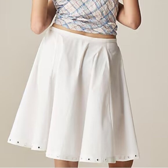 J. Crew Circle skirt with mirror embellishments Size Medium - Picture 3 of 11